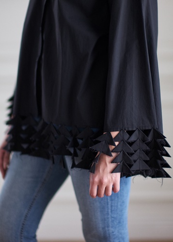 triangle blouse