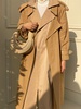 shades of beige trench coat